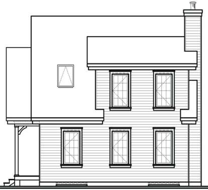 Country House Plan #034-00772 Elevation Photo