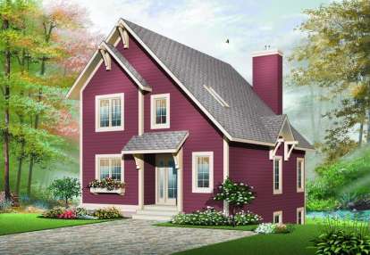 Traditional House Plan #034-00774 Elevation Photo