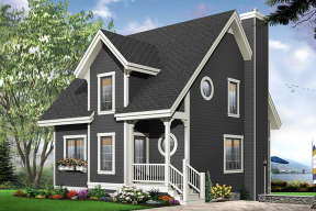 Traditional House Plan #034-00775 Elevation Photo