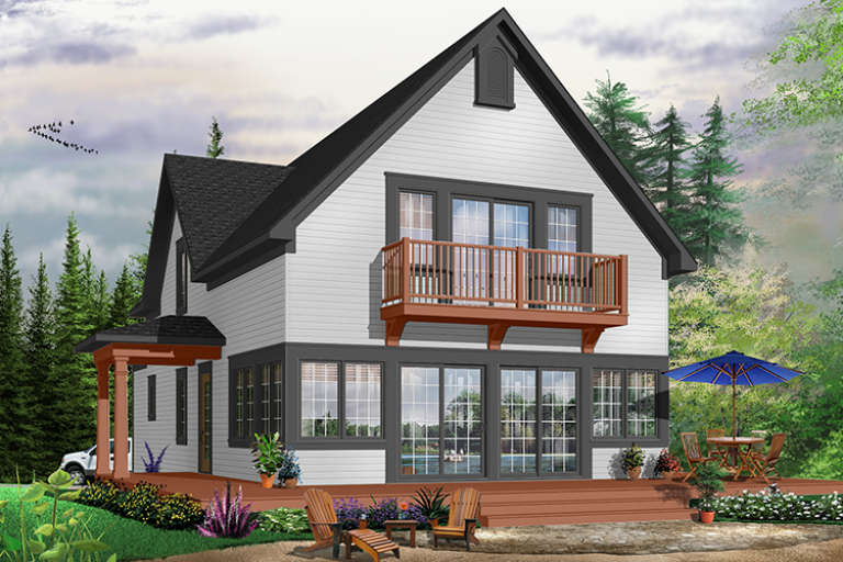 Northwest House Plan #034-00776 Elevation Photo