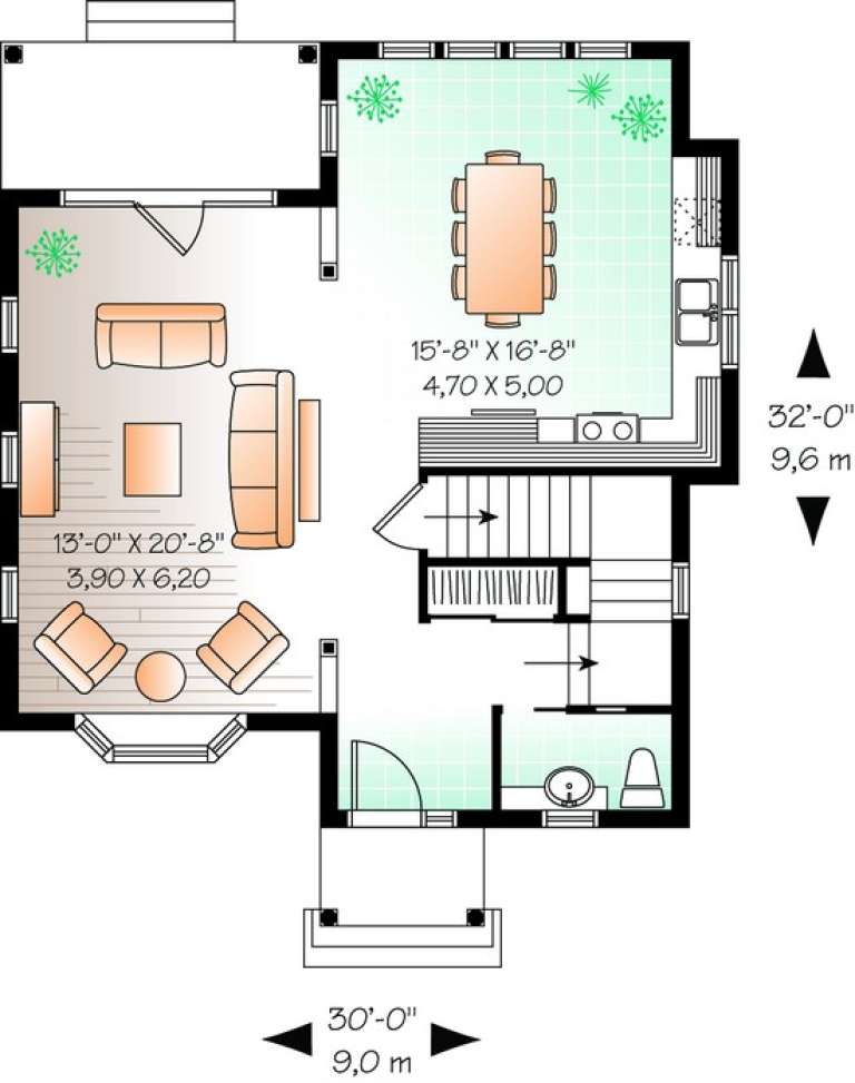 House Plan House Plan #11031 Drawing 1
