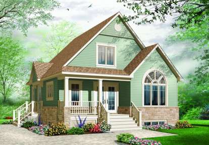 Craftsman House Plan #034-00783 Elevation Photo