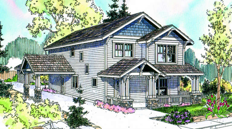 House Plan House Plan #1104 Front Elevation