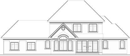 European House Plan #034-00790 Elevation Photo