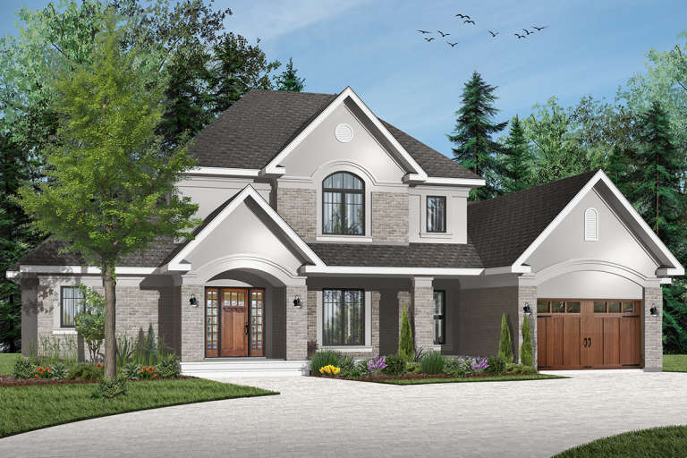 House Plan House Plan #11042 Front Elevation 