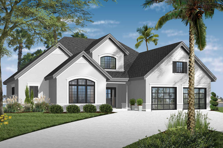 House Plan House Plan #11045 Front Elevation 
