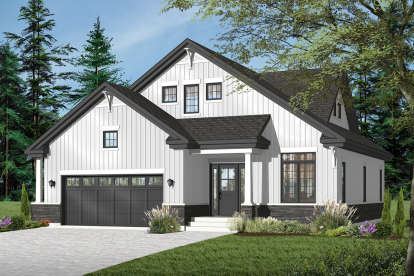 Craftsman House Plan #034-00794 Elevation Photo