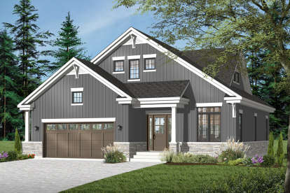 Craftsman House Plan #034-00794 Elevation Photo