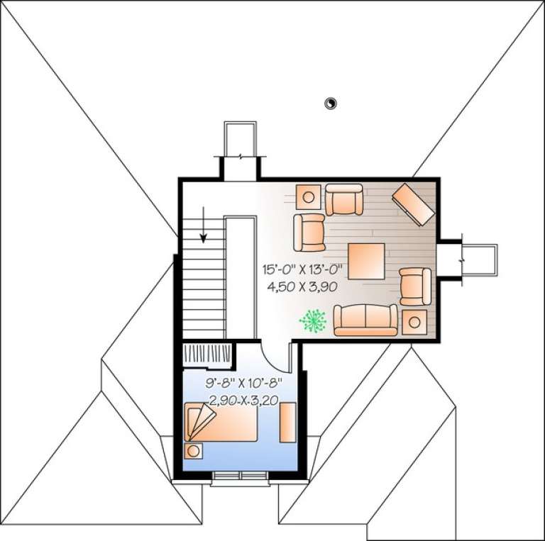 House Plan House Plan #11047 Drawing 2