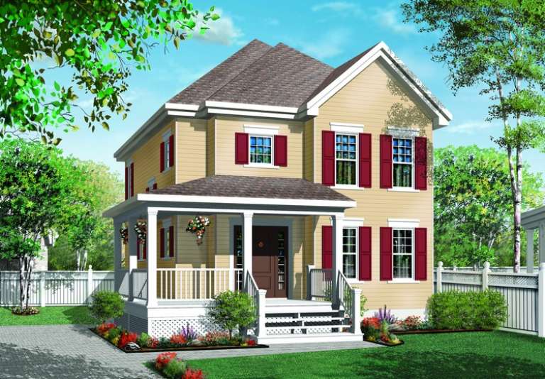 House Plan House Plan #11055 Front Elevation