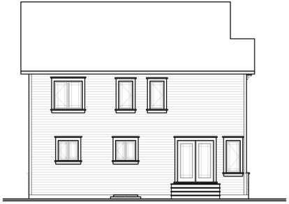 Traditional House Plan #034-00807 Elevation Photo