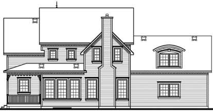 Victorian House Plan #034-00817 Elevation Photo