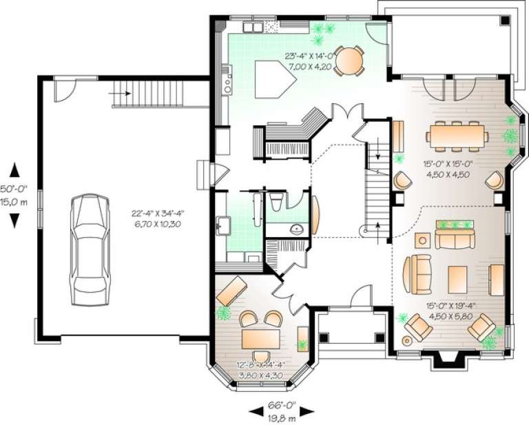 House Plan House Plan #11073 Drawing 1