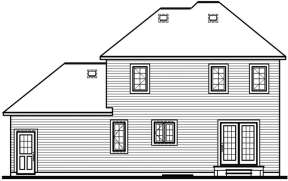 Country House Plan #034-00828 Elevation Photo