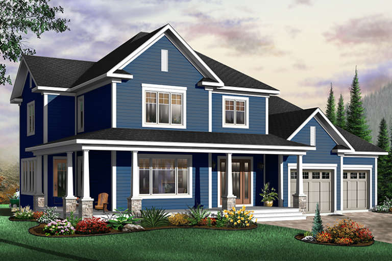 House Plan House Plan #11081 Front Elevation