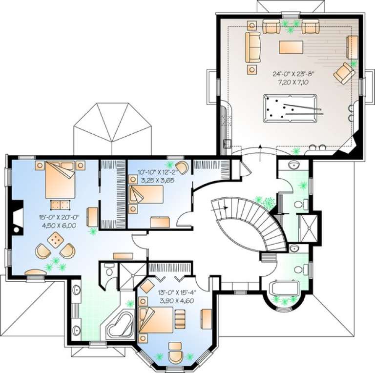 House Plan House Plan #11085 Drawing 2