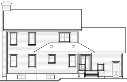 Country House Plan #034-00836 Elevation Photo