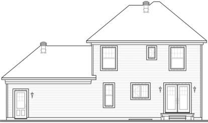 Country House Plan #034-00837 Elevation Photo