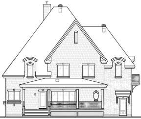 Country House Plan #034-00839 Elevation Photo