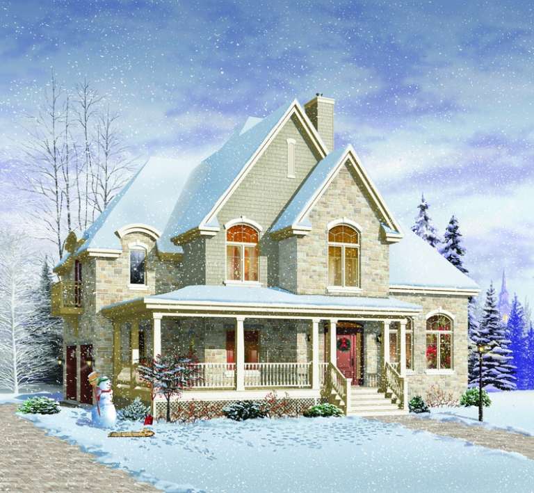 Country House Plan #034-00839 Additional Photo