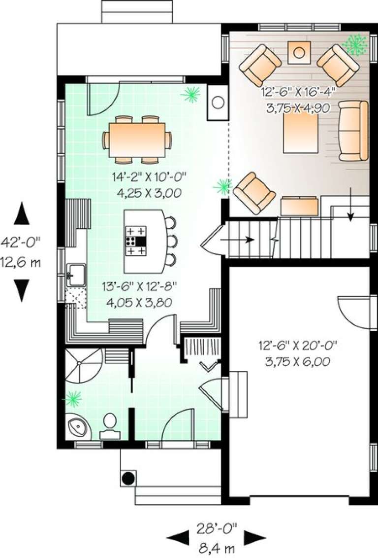 House Plan House Plan #11092 Drawing 1