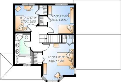 House Plan House Plan #11093 Drawing 2