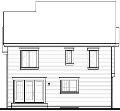 European House Plan #034-00842 Elevation Photo