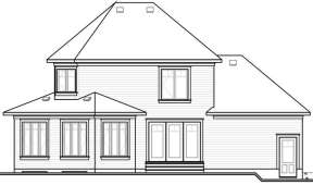 Country House Plan #034-00846 Elevation Photo