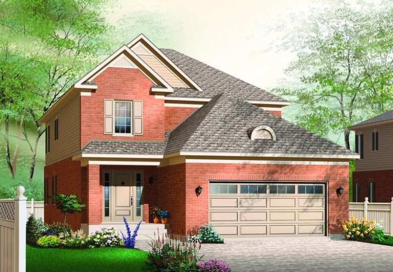 House Plan House Plan #11099 Front Elevation