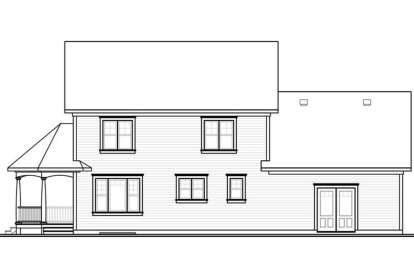 Traditional House Plan #034-00850 Elevation Photo