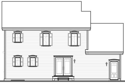 Country House Plan #034-00852 Elevation Photo