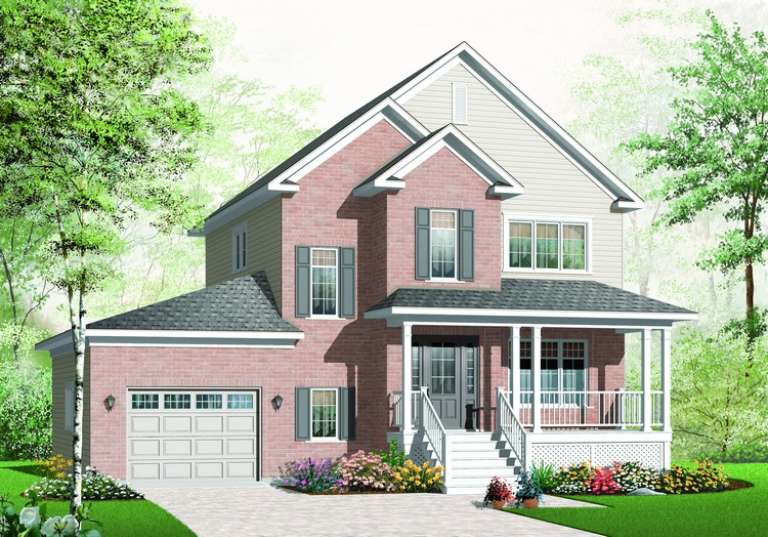 House Plan House Plan #11110 Front Elevation