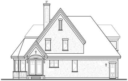 European House Plan #034-00860 Elevation Photo