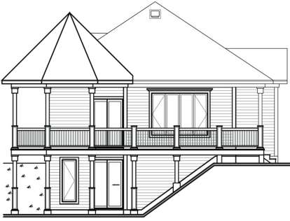 Vacation House Plan #034-00864 Elevation Photo