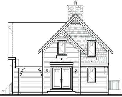 Northwest House Plan #034-00877 Elevation Photo