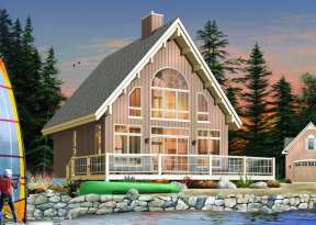 Country House Plan #034-00878 Elevation Photo