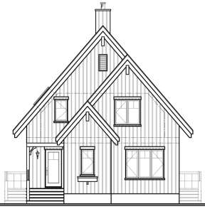 Country House Plan #034-00878 Elevation Photo