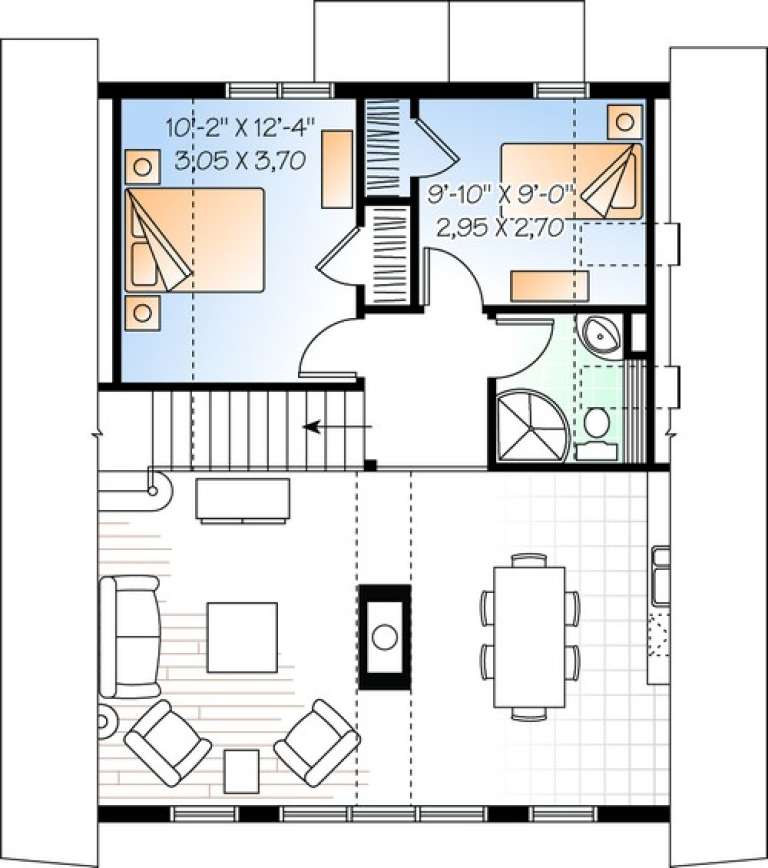 House Plan House Plan #11130 Drawing 2