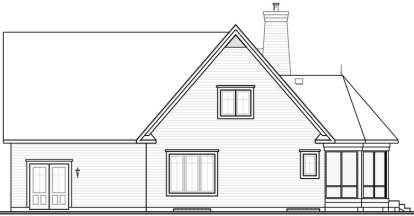 Traditional House Plan #034-00880 Elevation Photo