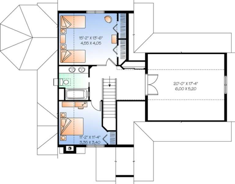 House Plan House Plan #11132 Drawing 2