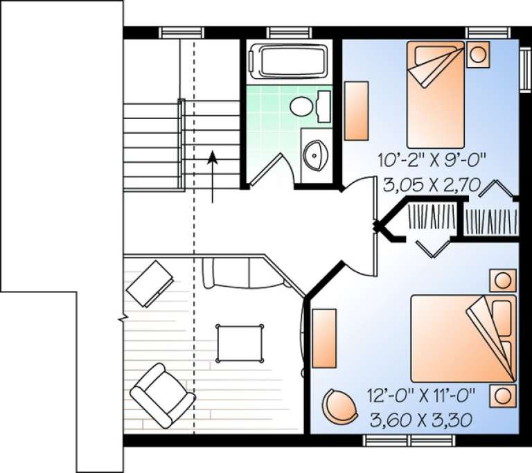 House Plan House Plan #11138 Drawing 2