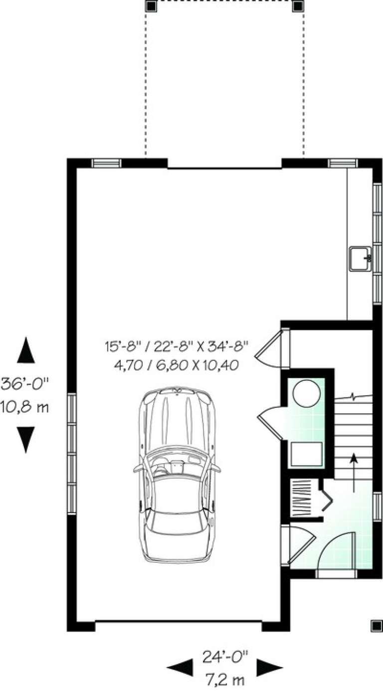 House Plan House Plan #11144 Drawing 1