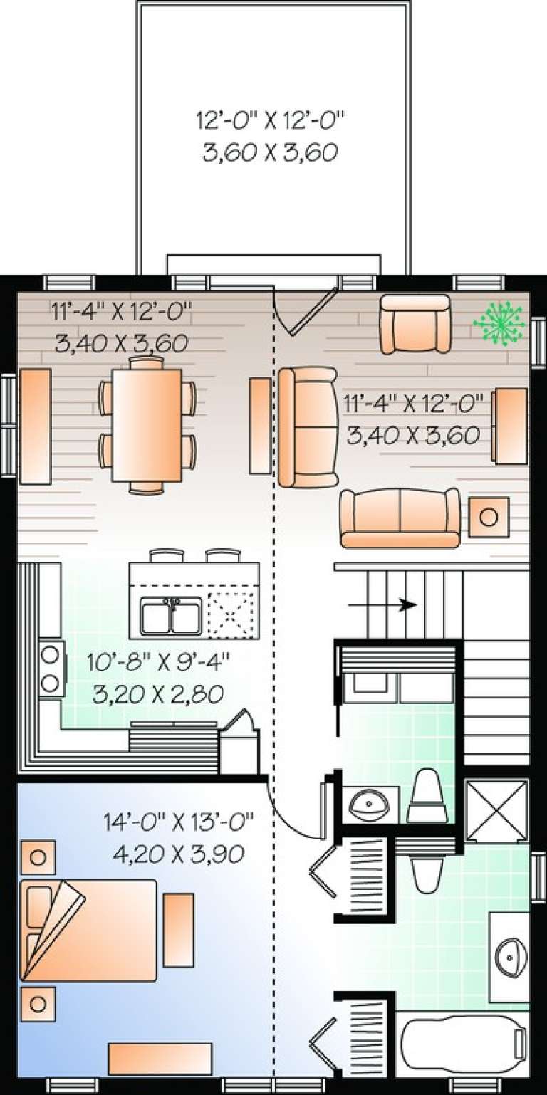 House Plan House Plan #11144 Drawing 2