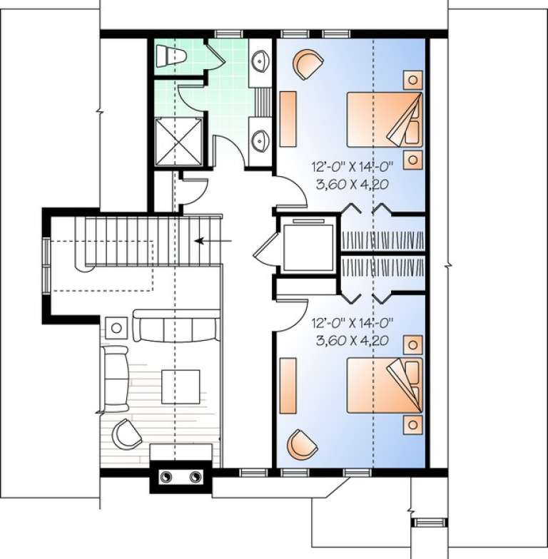 House Plan House Plan #11149 Drawing 3