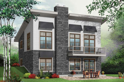 3 Bed, 2 Bath, 1759 Square Foot House Plan - #034-00900