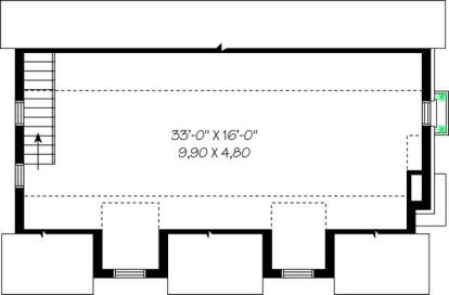 Floorplan 2 for House Plan #034-00901