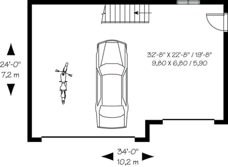 House Plan House Plan #11154 Drawing 1