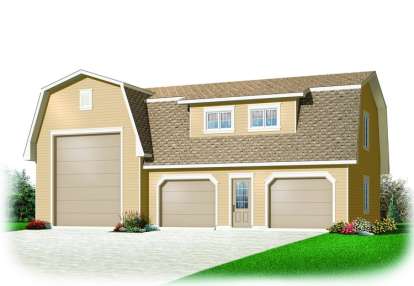 0 Bed, 0 Bath, 2342 Square Foot House Plan - #034-00906