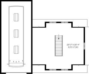 Floorplan 2 for House Plan #034-00906