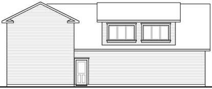 Lake Front House Plan #034-00907 Elevation Photo